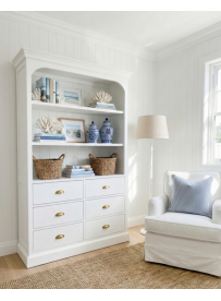 BIBLIOTECZKA W STYLU HAMPTONS