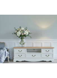 BIAŁA SZAFKA RTV W STYLU...