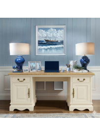 BIAŁE BIURKO W STYLU...