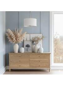 DĘBOWA KOMODA POLINA 6SZ.2W.