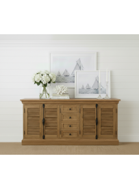 DĘBOWA KOMODA Z ZAMKAMI...