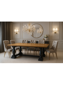 CZARNY STÓŁ NAPOLI