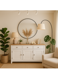 BIAŁA KOMODA SKANDILINE 3SZ.3D