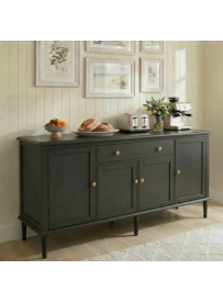 CZARNA KOMODA BELLA 1SZ.4D.